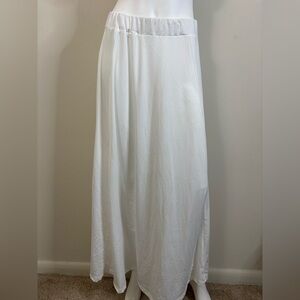 White Maxi Skirt